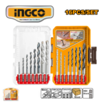 JUEGO DE 16 BROCAS PARA METAL/MAMPOSTERÍA/MADERA - #AKDL11608