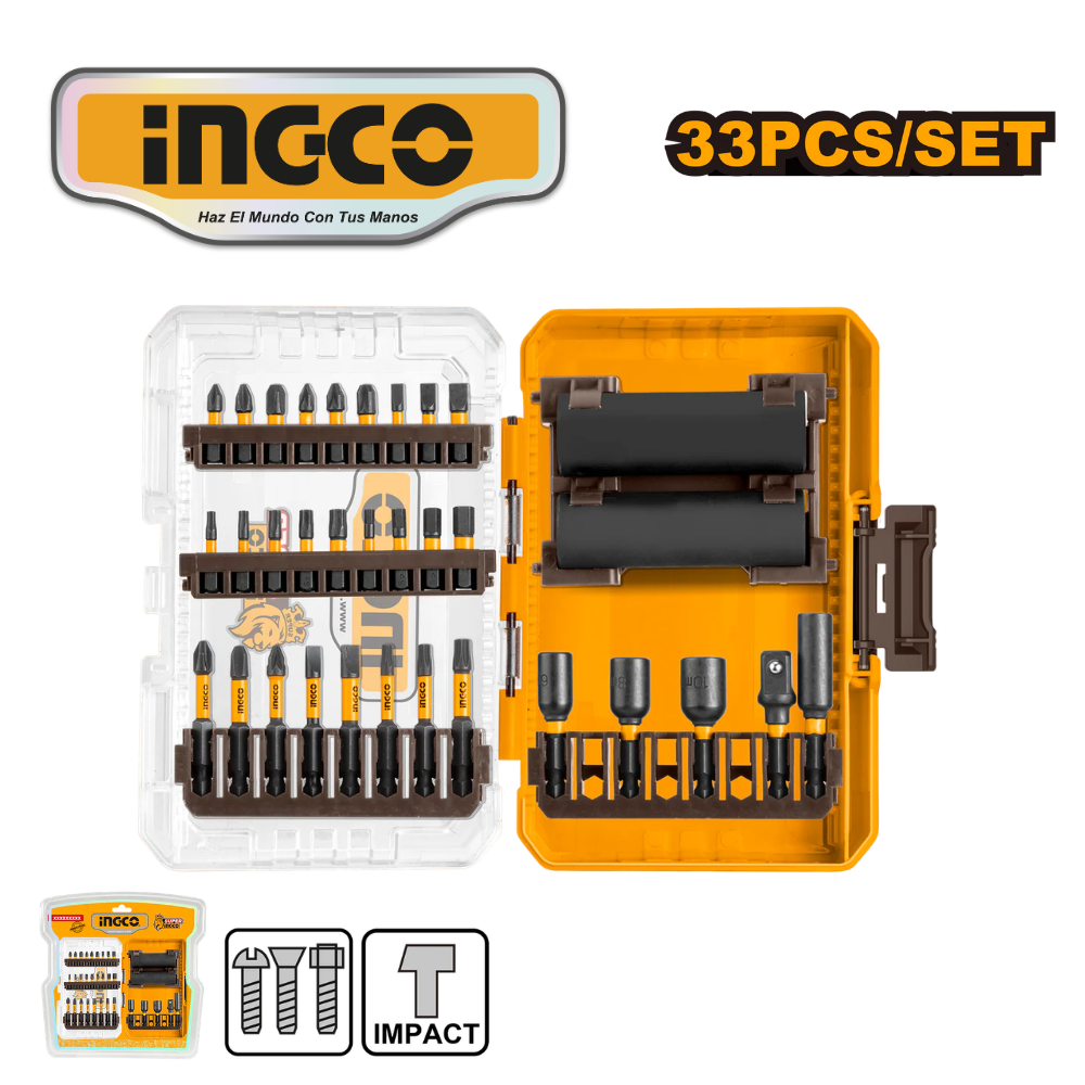 AKDL63306 SET 33PZ DE ACCESORIOS DE IMPACTO PARA ATORNILLADOR - #AKDL63306 - Imagen 1