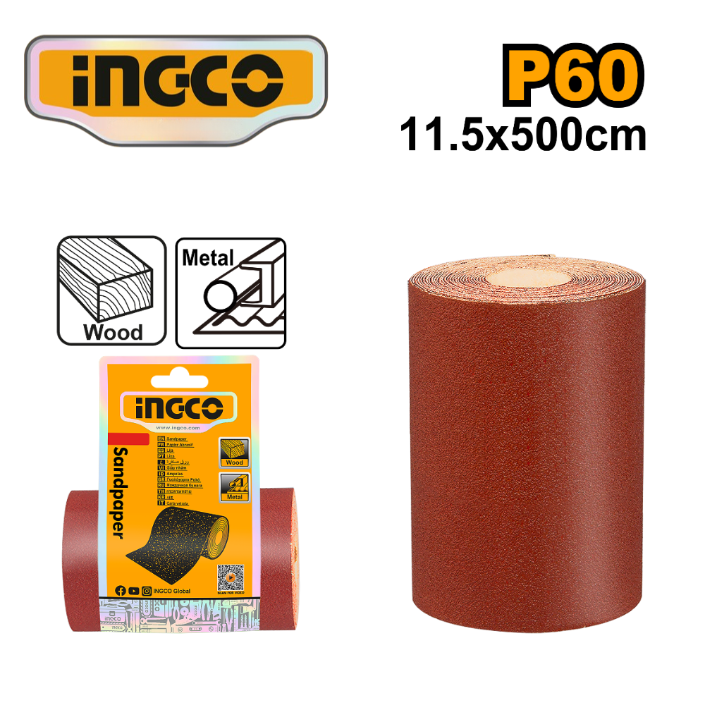 AKHS06065 ROLLO DE LIJA GRANO 60 - #AKHS06065 - Imagen 1