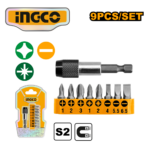 SET 9PZ ADAPTADOR + PUNTAS - #AKSD0071