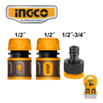 SET 3PZ CONECTORES RÁPIDOS + CONECTOR DE MANGUERA - #HHCS03122