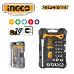 SET 24PZ DESTORNILLADOR CON LLAVE "T" - #HKSDB0188