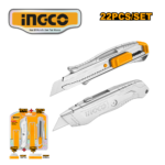 SET 2 CUCHILLAS RETRÁCTILES + 20 HOJAS - #HUK180225