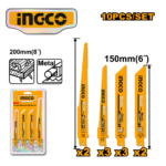 SET 10 HOJAS PARA SIERRA SABLE - #RSB1001