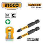 SET 2 PUNTAS IMPACTO IMANTADAS 50MM S2 PH1 - #SDBIM71PH150