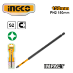 PUNTA PH2 IMPACTO 150MM C/IMAN ACERO S2 - #SDBIM71PH2150