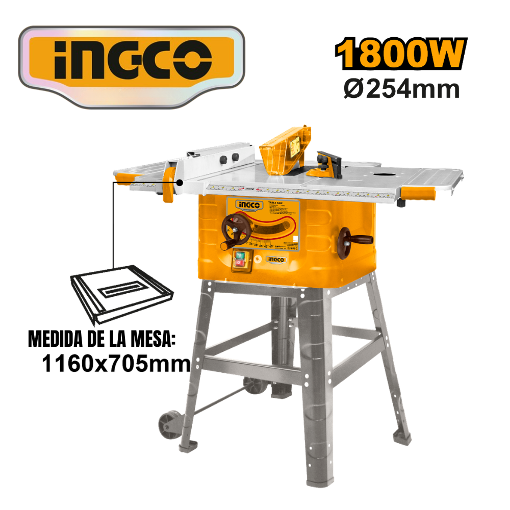 TS180028 SIERRA DE MESA 10" DE 1800W - #TS180028 - Imagen 1