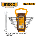 SET 8PZ LLAVES MIXTAS PULGADAS - #UHKSPA1088