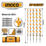 SET 5 BROCAS PARA MADERA TIPO FLAUTA - #DBW0501