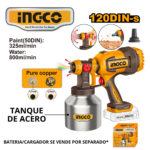 PISTOLA PARA PINTAR 20V SIN BATERIA/CARGADOR - #CSGLI20041