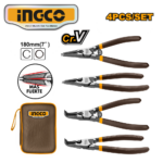 SET 4PZ ALICATES EXTRACTORES DE ANILLOS 7" - #HCCPS26180