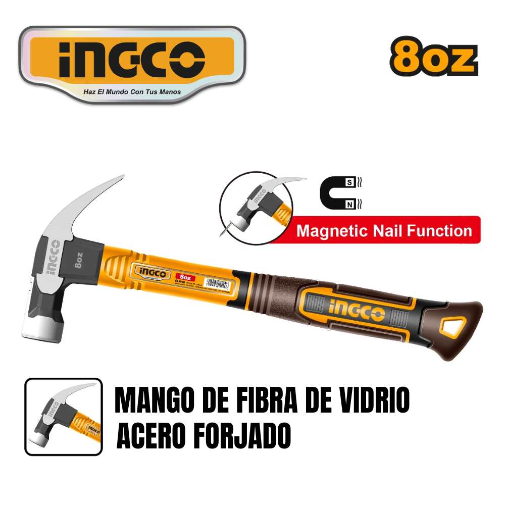 HCH81008 MARTILLO CARPINTERO 8oz - #HCH81008 - Imagen 1