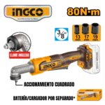 ATORNILLADOR DE IMPACTO ANGULAR 3/8" DE 80NM - #CAIWLI2081